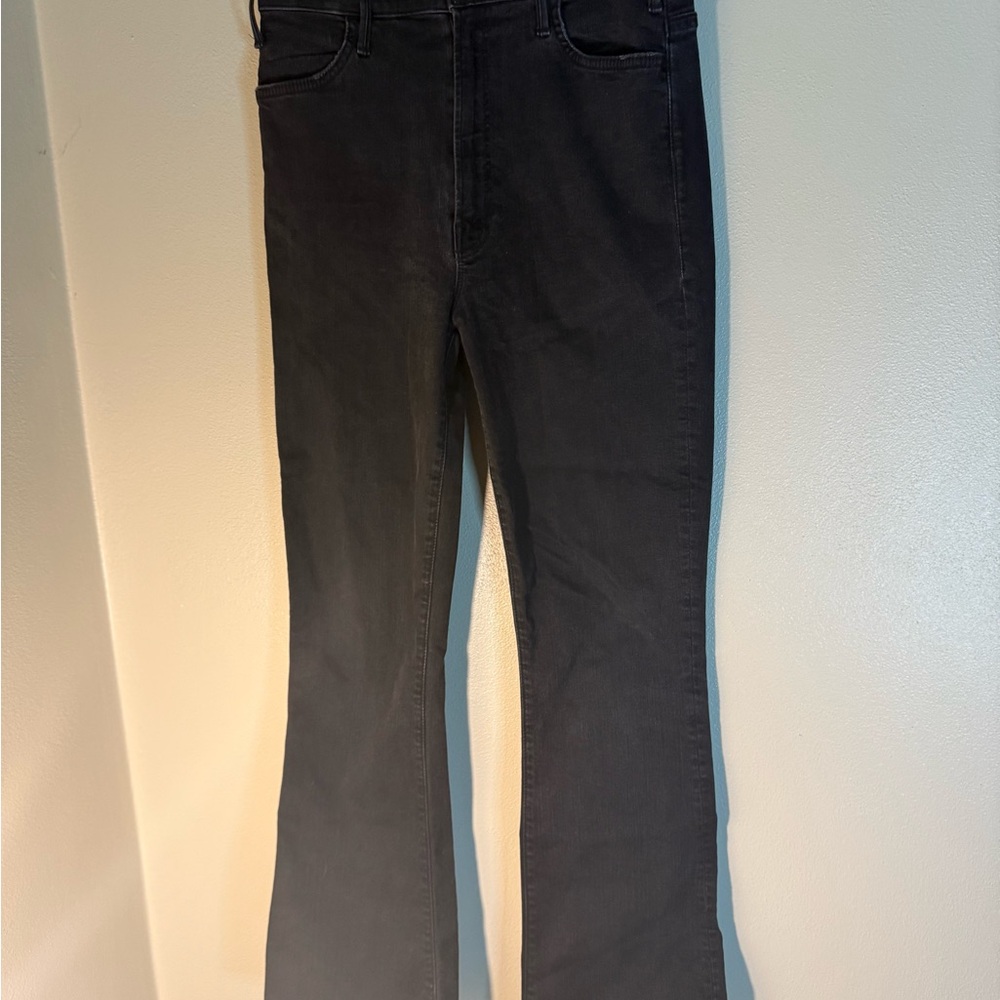 Mother the hustler ankle fray size 28Classic Black Women's Jeans
